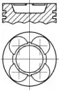 87-176900-00 NÜRAL Поршень