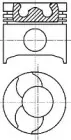 87-141900-00 NÜRAL Поршень