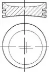 87-101300-00 NÜRAL Поршень
