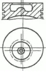 87-103900-30 NÜRAL Поршень