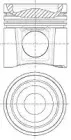 87-428900-00 NÜRAL Поршень