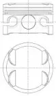 87-422207-10 NÜRAL Поршень