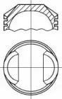 87-107100-40 NÜRAL Поршень