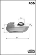 EL9211 MECAFILTER Воздушный фильтр