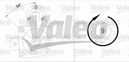 433304 VALEO Стартер