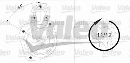 433326 VALEO Стартер