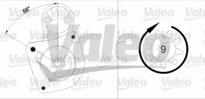 436026 VALEO Стартер