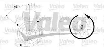 436057 VALEO Стартер