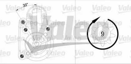 436058 VALEO Стартер