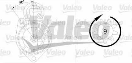 436083 VALEO Стартер