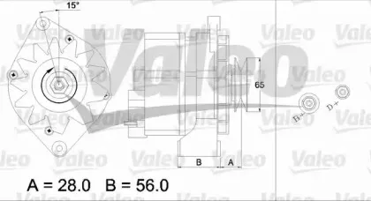 436295 VALEO Генератор