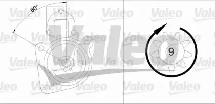 455520 VALEO Стартер