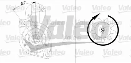 455570 VALEO Стартер