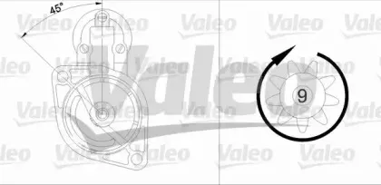 455677 VALEO Стартер
