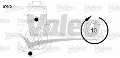 458171 VALEO Стартер
