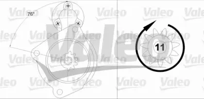 458199 VALEO Стартер