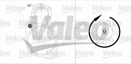 458222 VALEO Стартер
