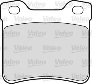 598469 VALEO Комплект тормозных колодок, дисковый тормоз