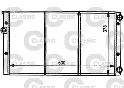 231032 VALEO Радиатор, охлаждение двигателя