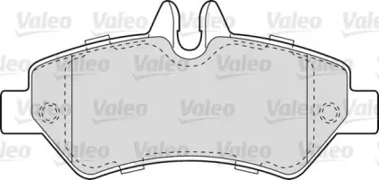 541728 VALEO Комплект тормозных колодок, дисковый тормоз