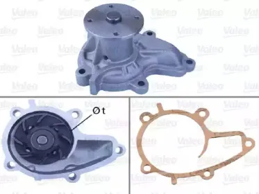 506037 VALEO Водяной насос