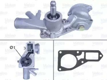 506122 VALEO Водяной насос