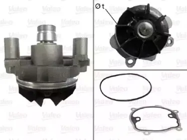 506709 VALEO Водяной насос