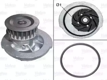 506953 VALEO Водяной насос