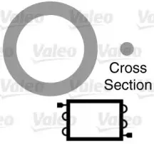 509769 VALEO Прокладка, трубопровод охлаждаю