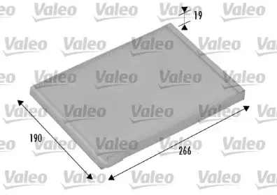 698731 VALEO Фильтр, воздух во внутренном пространстве