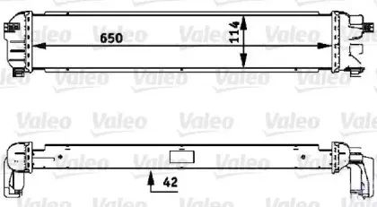 735479 VALEO Радиатор, охлаждение двигателя