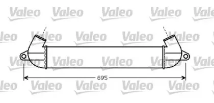 818712 VALEO Интеркулер