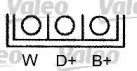 437852 VALEO Генератор