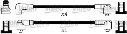 346628 VALEO Комплект проводов зажигания