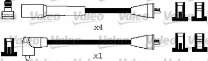 346609 VALEO Комплект проводов зажигания