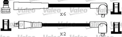 346484 VALEO Комплект проводов зажигания