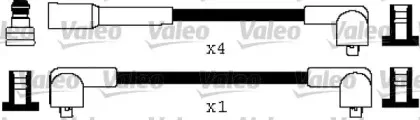 346466 VALEO Комплект проводов зажигания