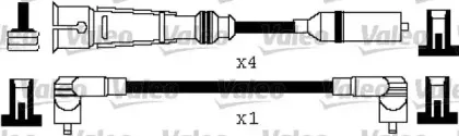 346417 VALEO Комплект проводов зажигания