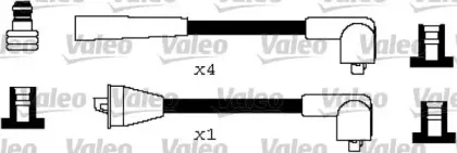 346347 VALEO Комплект проводов зажигания