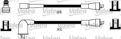 346106 VALEO Комплект проводов зажигания