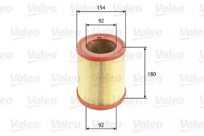 585604 VALEO Воздушный фильтр