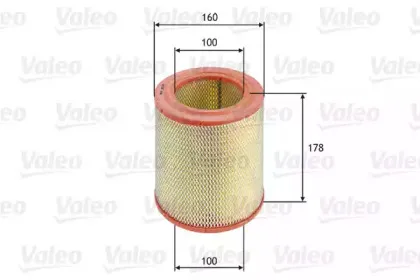 585618 VALEO Воздушный фильтр