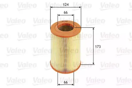 585661 VALEO Воздушный фильтр