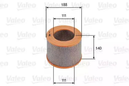 585685 VALEO Воздушный фильтр