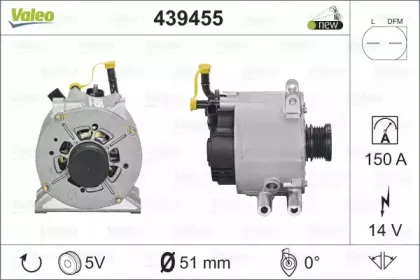 439455 VALEO Генератор