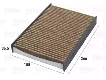 701000 VALEO Фильтр, воздух во внутренном пространстве