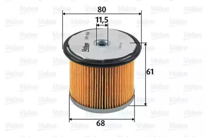 587900 VALEO Топливный фильтр