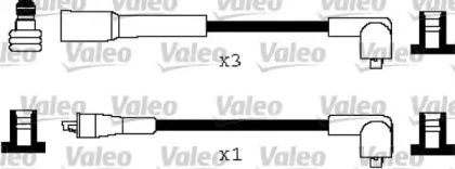 346268 VALEO Комплект проводов зажигания