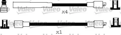 346204 VALEO Комплект проводов зажигания