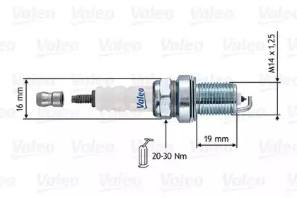 246892 VALEO Свеча зажигания